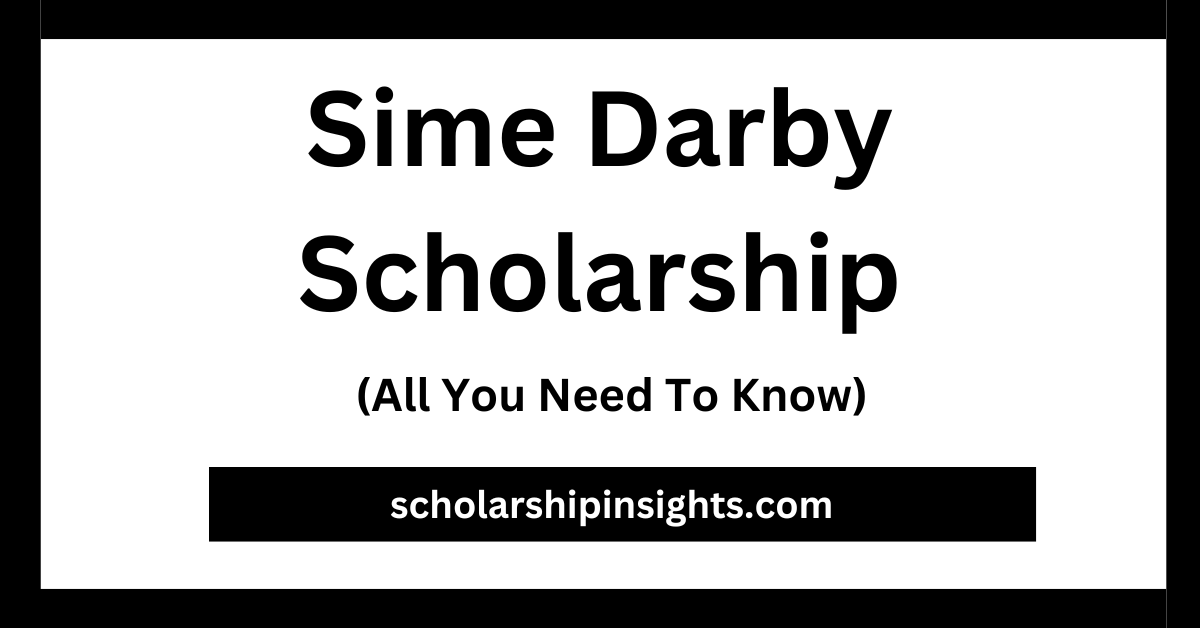 Sime Darby Scholarship