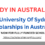 The University of Sydney International Scholarships 2024