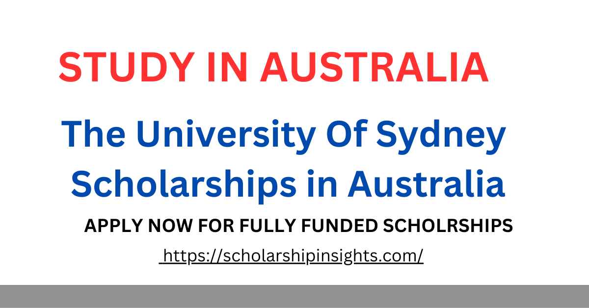 University of Sydney international scholarships