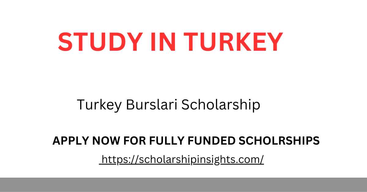 Turkey Burslari Scholarship 